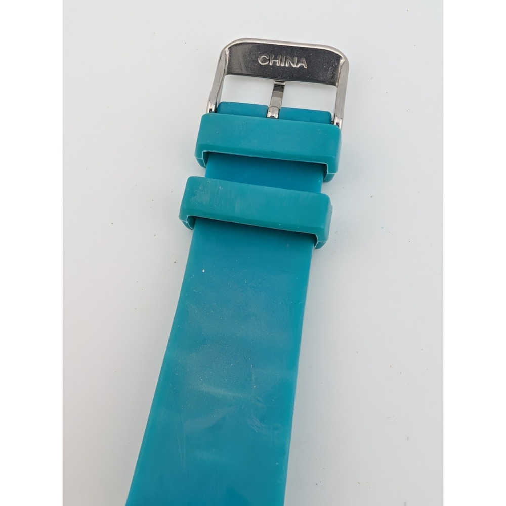 Curations Watch Women 38mm Case Crystal Bezel Blue Band-‎ New Battery - Picture 7 of 9